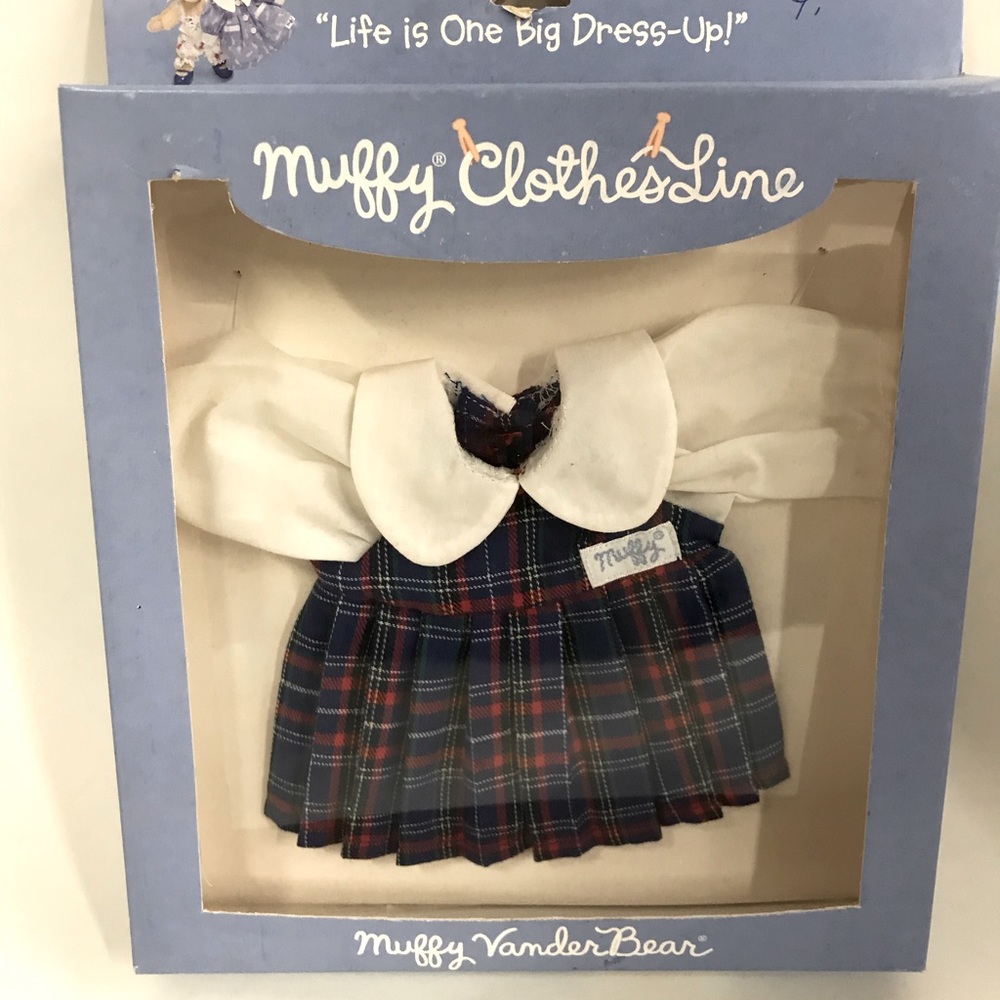 Vintage Muffy VanderBear Clothesline,  School Rules Dress #1